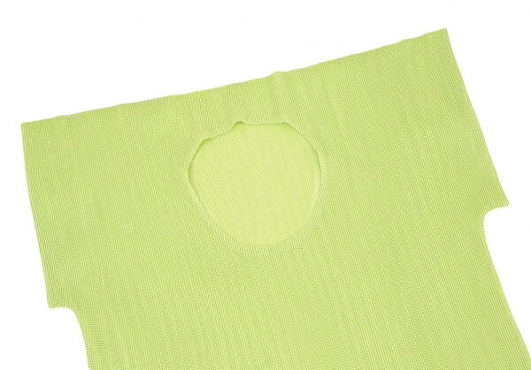 PLEATS PLEASE Mesh Flat Design Top Green Size 3
