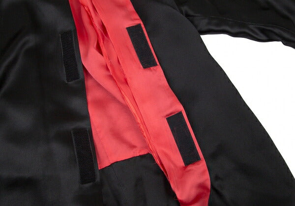 COMME des GARCONS Satin Stand Collar Dress Black Size S