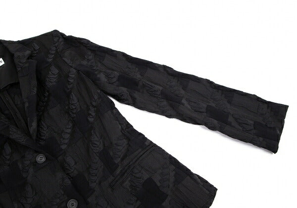 ISSEY MIYAKE Ripple Design Jacket Black Size 2