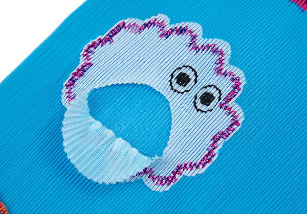 PLEATS PLEASE Cloud Patch Scarf Blue Size F