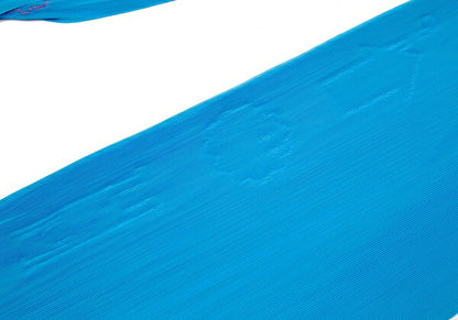PLEATS PLEASE Cloud Patch Scarf Blue Size F