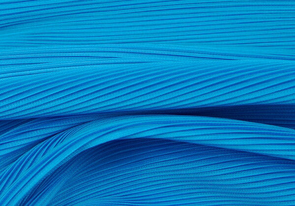 PLEATS PLEASE Cloud Patch Scarf Blue Size F
