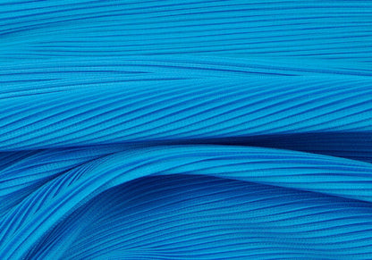 PLEATS PLEASE Cloud Patch Scarf Blue Size F