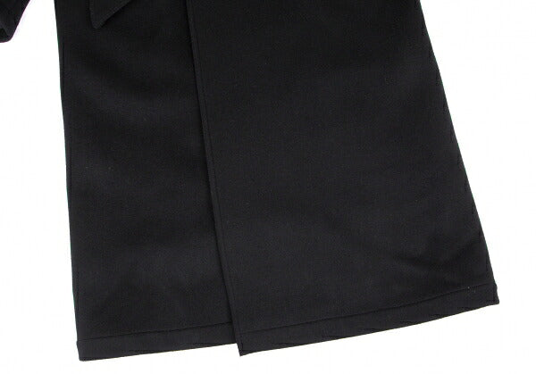 Yohji Yamamoto POUR HOMME 96AW Wool Mossa Coat Black Size M