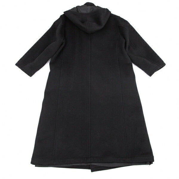 Yohji Yamamoto POUR HOMME 96AW Wool Mossa Coat Black Size M