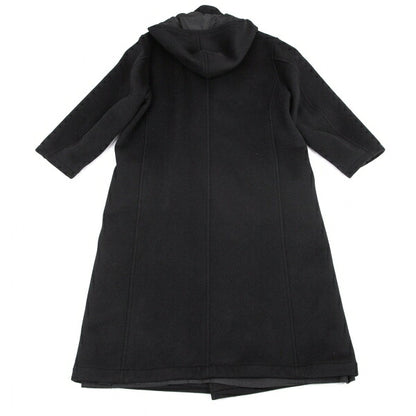 Yohji Yamamoto POUR HOMME 96AW Wool Mossa Coat Black Size M