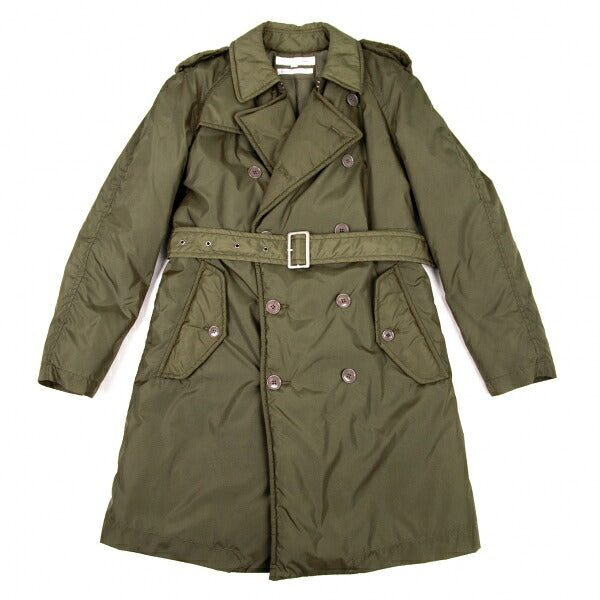 COMME des GARCONS SHIRT Khaki Nylon Trench Coat Size S