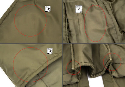 COMME des GARCONS SHIRT Khaki Nylon Trench Coat Size S