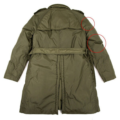 COMME des GARCONS SHIRT Khaki Nylon Trench Coat Size S