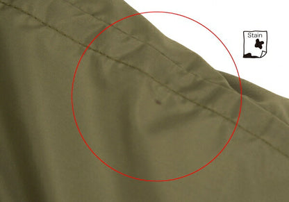 COMME des GARCONS SHIRT Khaki Nylon Trench Coat Size S