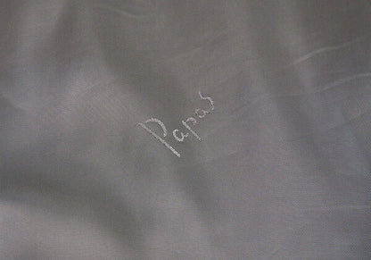 Papas Mallalieu Wool Stripe 2B Jacket Gray Size 48M