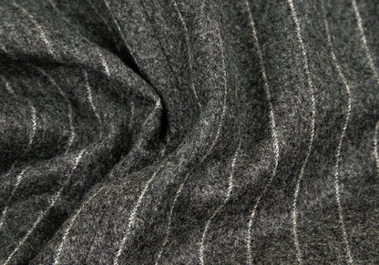 Papas Mallalieu Wool Stripe 2B Jacket Gray Size 48M