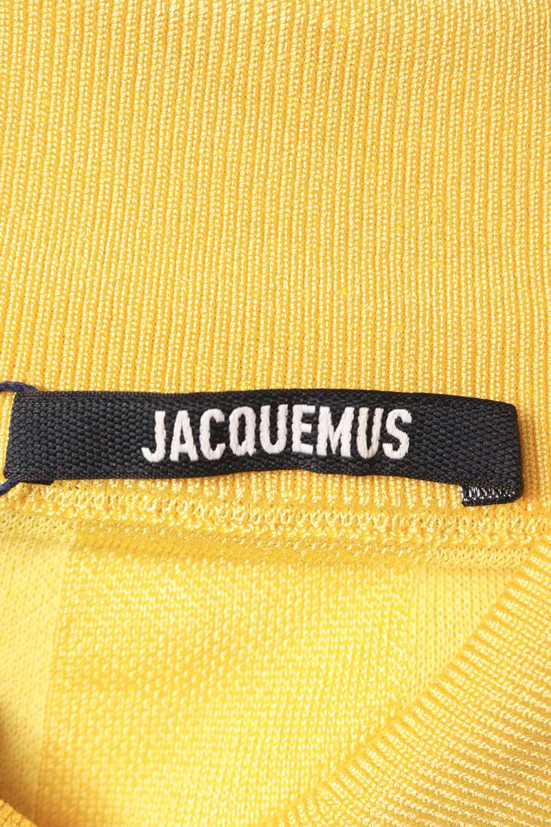 JACQUEMUS 25SS Back Logo Embroidered Short Sleeve Size L