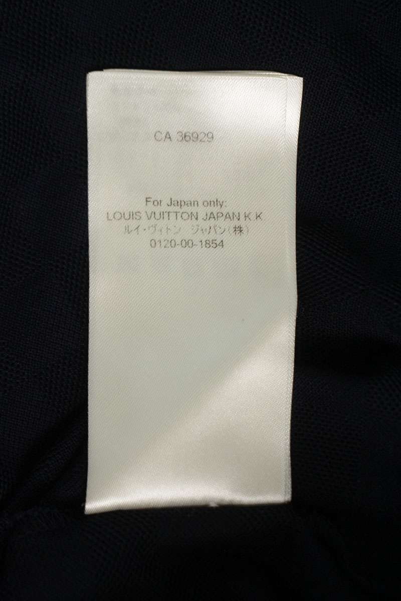 Louis Vuitton Short Sleeve Polo Shirt Blue Size M