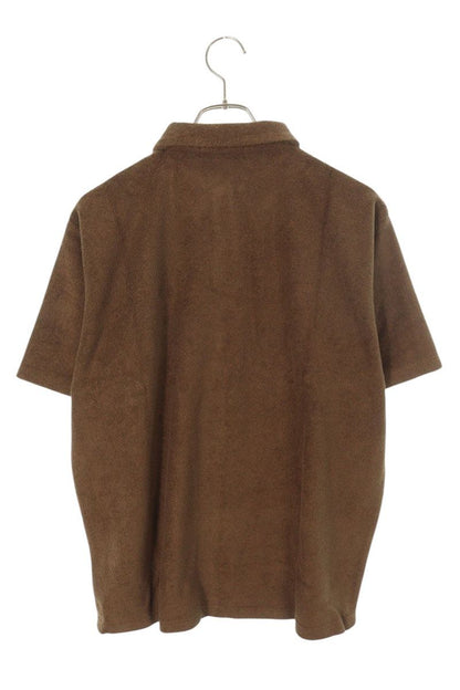 GOD SELECTION XXX Short Sleeve Polo Shirt Brown Size M