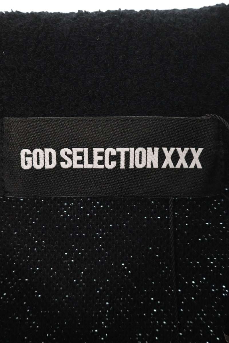 GOD SELECTION XXX Short Sleeve Polo Shirt Black Size M
