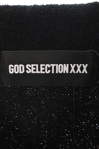 GOD SELECTION XXX Short Sleeve Polo Shirt Black Size M