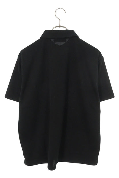 GOD SELECTION XXX Logo Embroidered SS Polo Black Size S