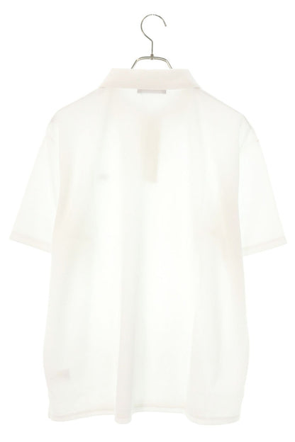 GOD SELECTION XXX Logo Patch Short Sleeve Polo White Size M