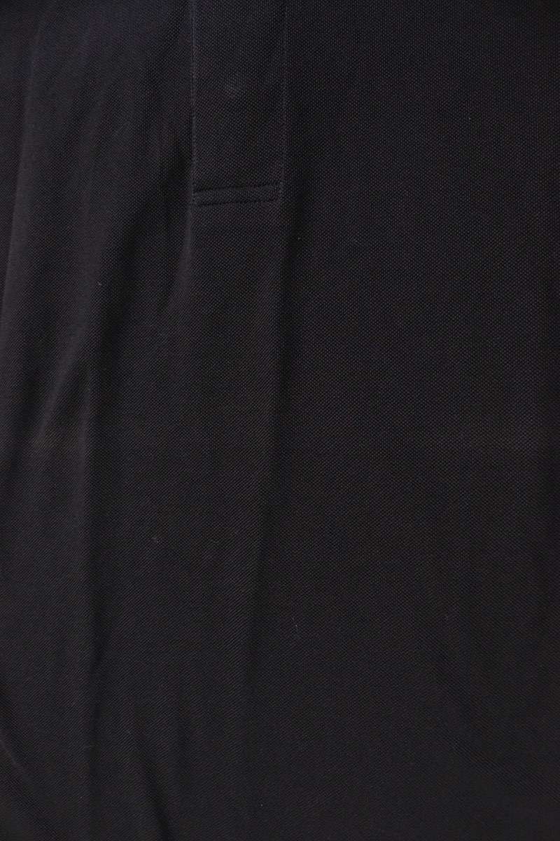 BOTTEGA VENETA Striped Snap Collar Polo Black Size S