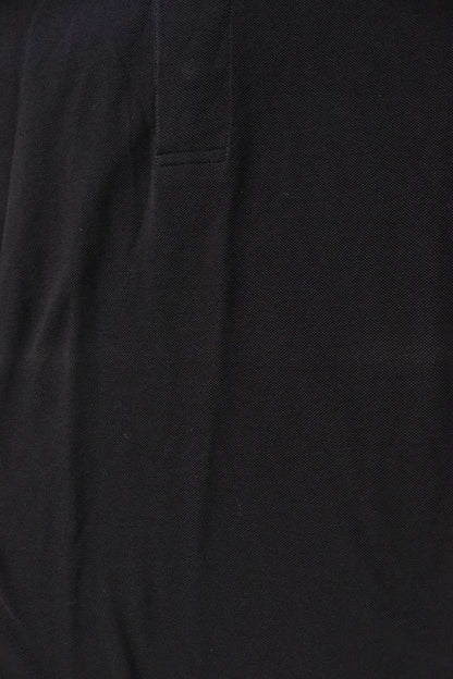 BOTTEGA VENETA Striped Snap Collar Polo Black Size S