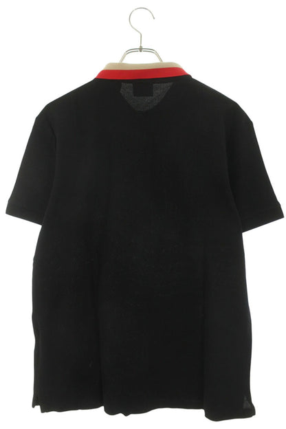 Burberry Collar Logo Polo Shirt Black Size L
