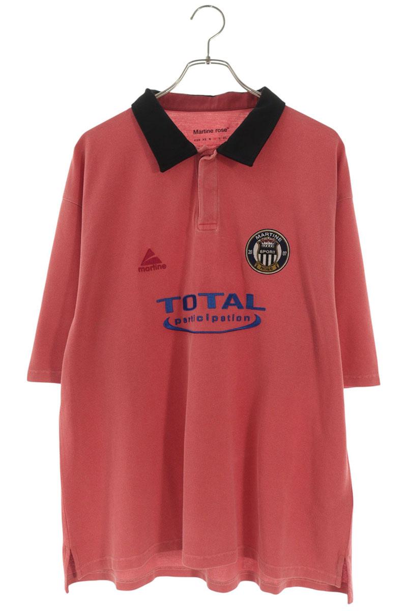 MARTIN ROSE 26SS Cotton Logo Embroidered Polo Size M