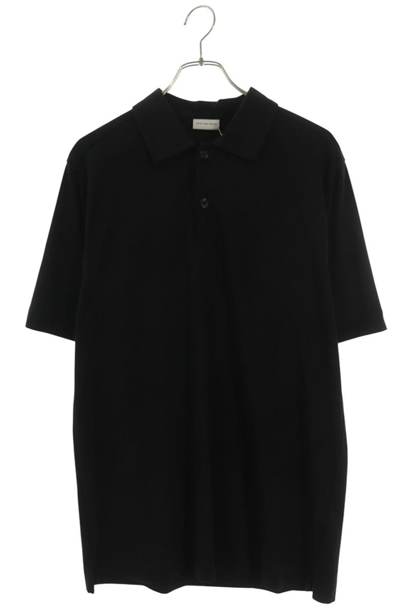 DRIES VAN NOTEN 26SS Cotton Short Sleeve Polo Shirt Size L