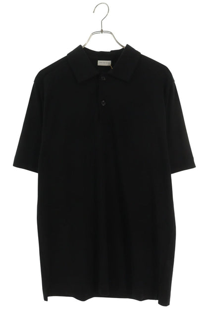 DRIES VAN NOTEN 26SS Cotton Short Sleeve Polo Shirt Size L