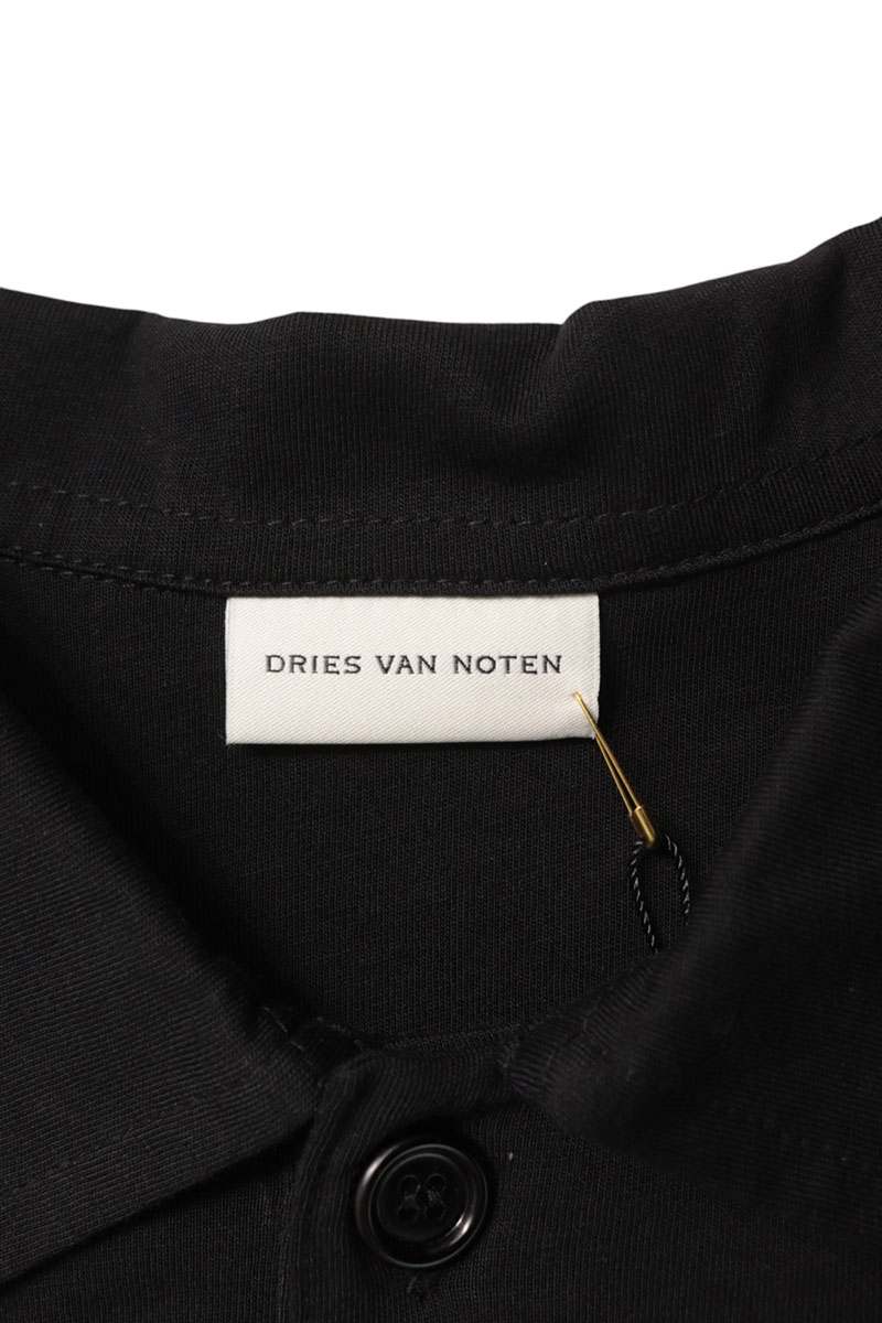 DRIES VAN NOTEN 26SS Cotton Short Sleeve Polo Shirt Size L