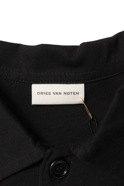 DRIES VAN NOTEN 26SS Cotton Short Sleeve Polo Shirt Size L