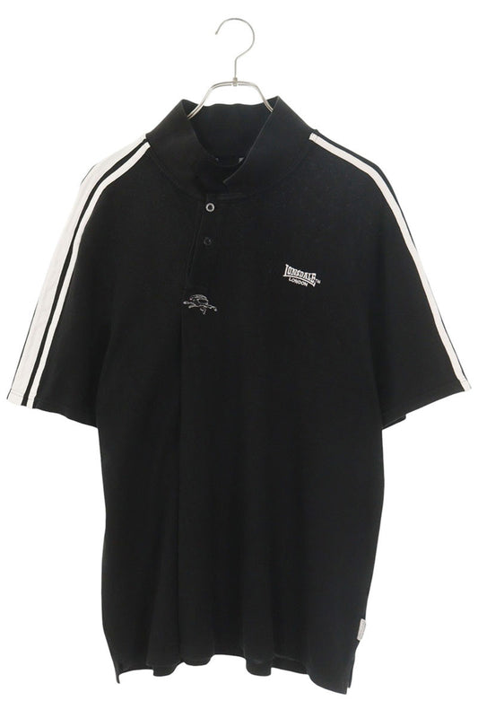 PROTOTYPES Wrapped Upcycled Short Sleeve Polo Black Size L