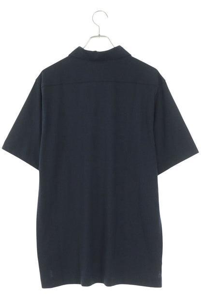 DRIES VAN NOTEN 26SS Cotton Short Sleeve Polo Navy Size L