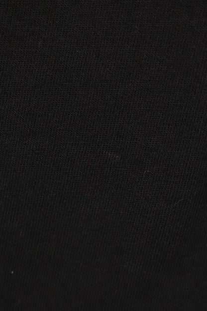 DIESEL Metal Logo Patch Half-Zip Polo Black/Silver Size XL