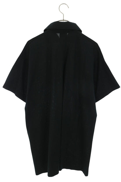 BALENCIAGA eBay Embroidered Polo Shirt Black Size XS
