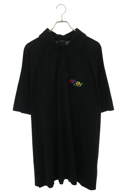 BALENCIAGA eBay Logo Polo Black Size 5