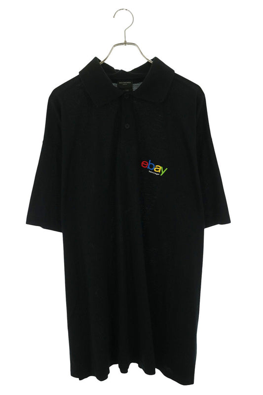 BALENCIAGA eBay Logo Polo Black Size 5