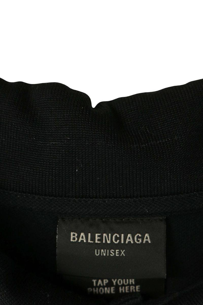 BALENCIAGA eBay Logo Polo Black Size 5