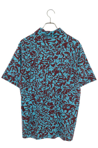 DRIES VAN NOTEN SS26 All-Over Pattern Polo Multi Size M