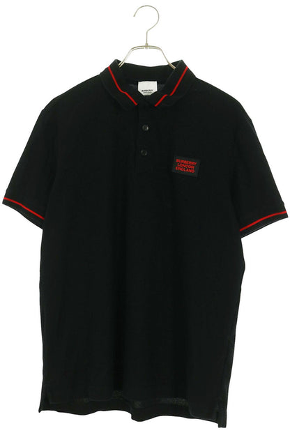Burberry Logo Patch Polo Black Size L