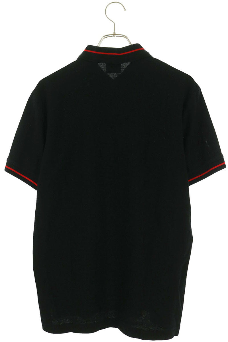 Burberry Logo Patch Polo Black Size L