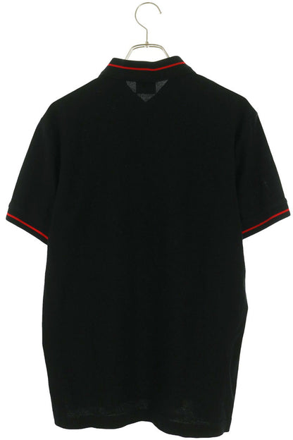 Burberry Logo Patch Polo Black Size L