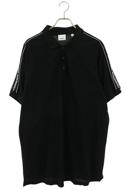 Burberry 19SS Black Arm Line Short Sleeve Polo Shirt Size L