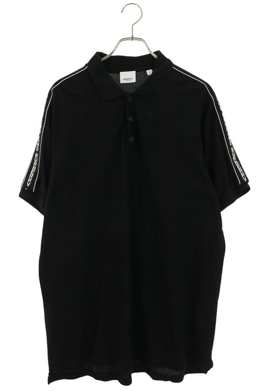 Burberry 19SS Black Arm Line Short Sleeve Polo Shirt Size L