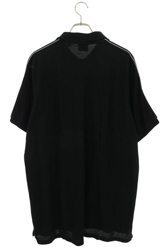 Burberry 19SS Black Arm Line Short Sleeve Polo Shirt Size L