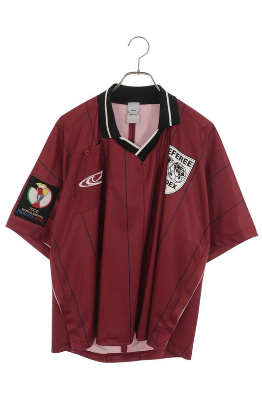 Protocol Index Patch Polo Shirt Bordeaux Size 2