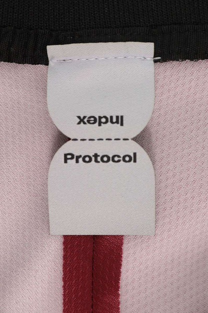 Protocol Index Patch Polo Shirt Bordeaux Size 2