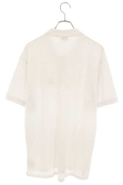 KENZO Logo Embroidered S/S Polo Shirt White Size L