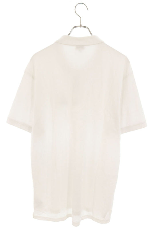 KENZO Logo Embroidered S/S Polo Shirt White Size L