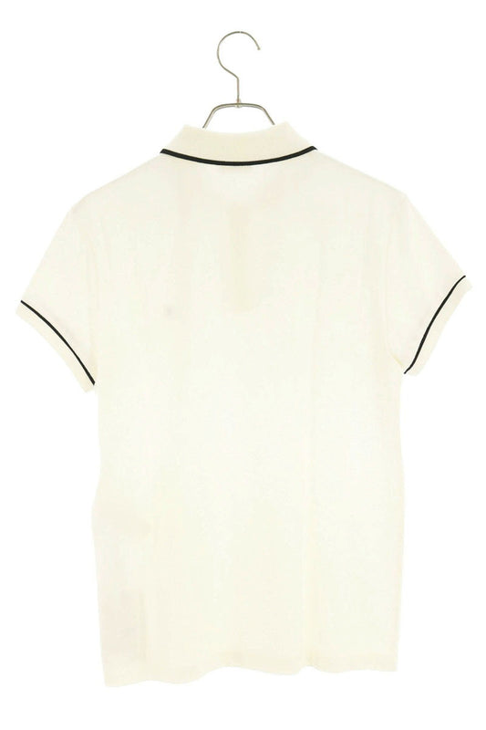 CELINE Triomphe Embroidered Short Sleeve Polo Multi Size XS